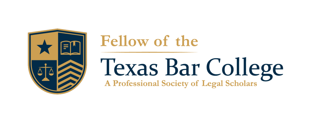 Fellow of the Texas Bar College logo