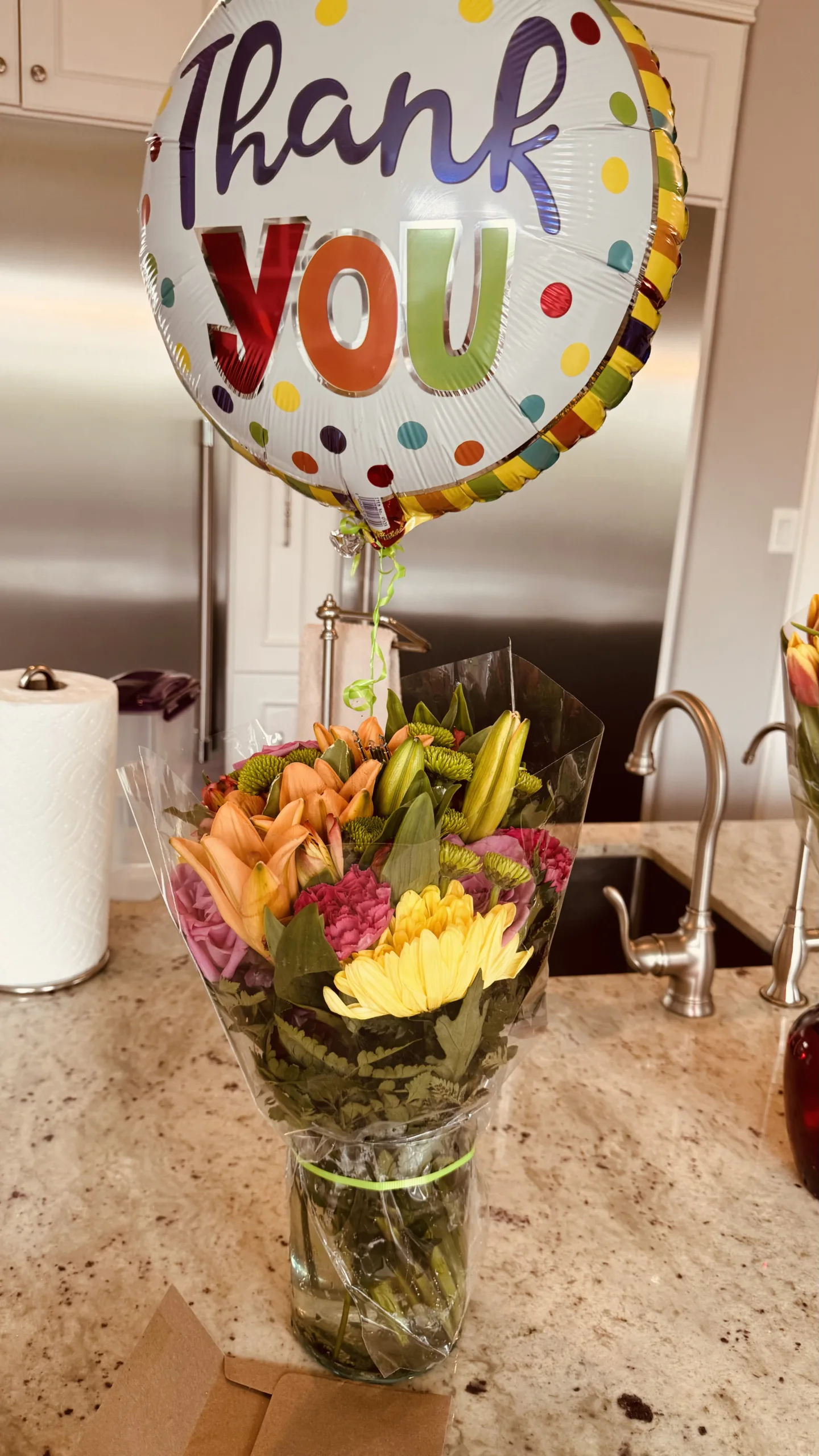 thank you bouquet for the david smith law firm