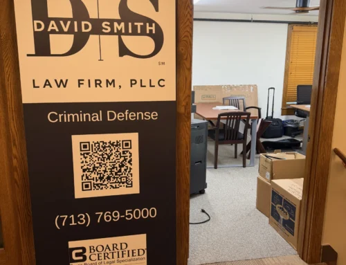 David Smith Law Firm, PLLC Has Moved to a New Houston Office