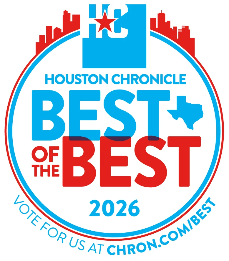 Advancing to Final Voting Round in Houston Chronicle’s Best of the Best 2026 5 Logo