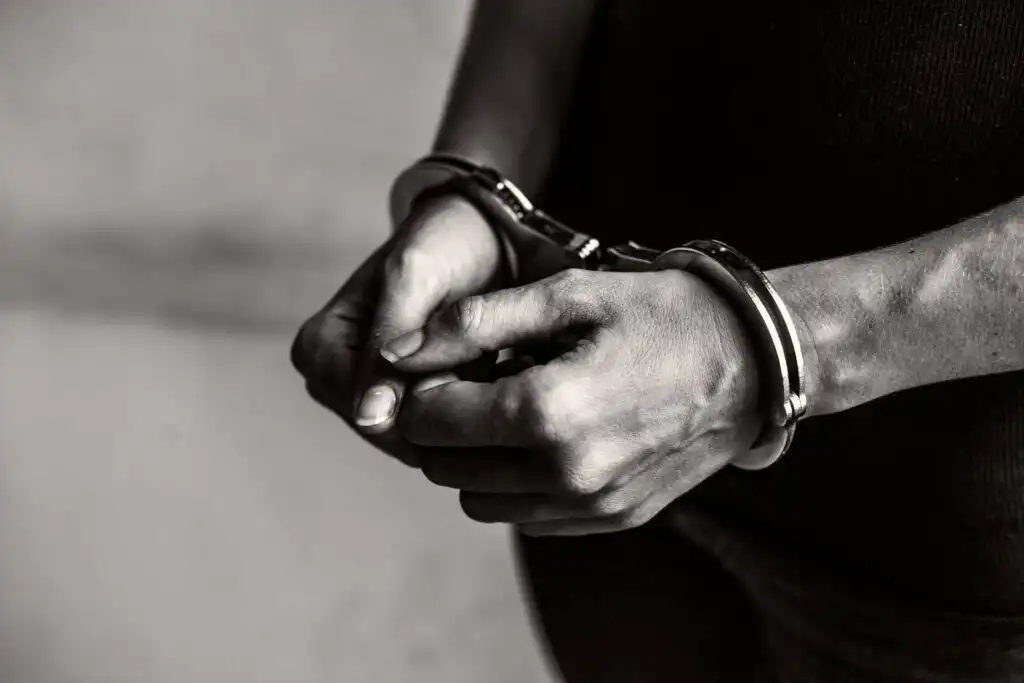 What to do after an arrest in Houston 6 A close up of a hand